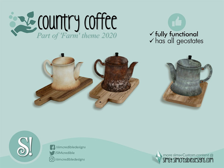 Country Coffee Tea Maker / TS4 CC