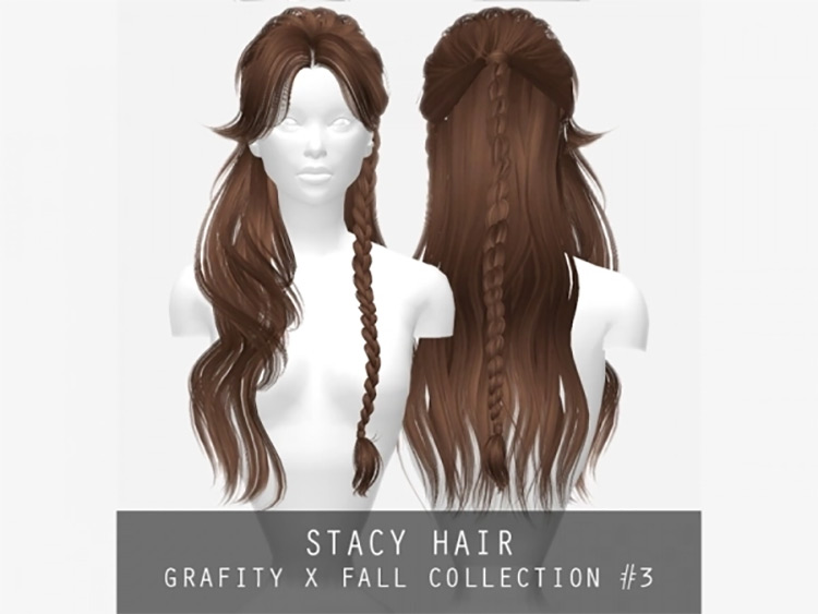 Stacy Hair for Sims 4