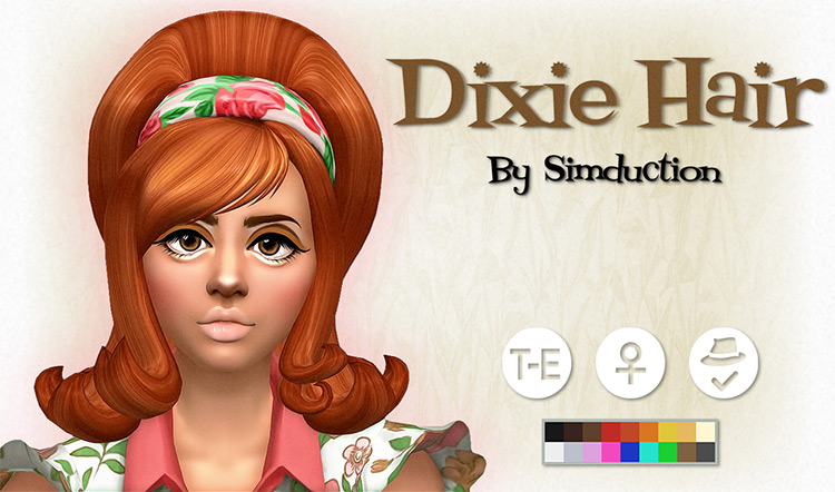 Sims 4 CC  Best 1960s Clothes  Hair   More   FandomSpot - 18