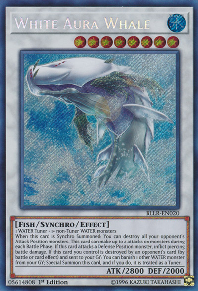 White Aura Whale Yu-Gi-Oh Card