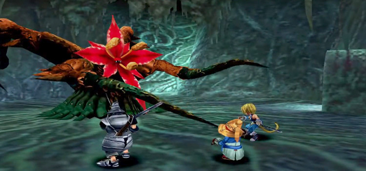 Zidane Evil Forest FF9 HD Battle Screenshot