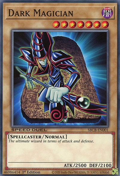 Dark Magician Yu-Gi-Oh Card