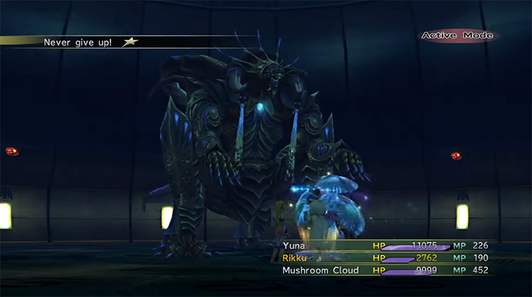Paragon boss in Final Fantasy X-2 HD