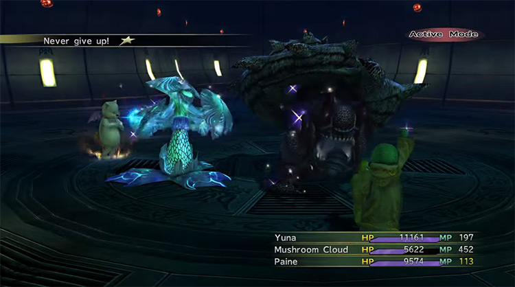 Concherer boss in Final Fantasy X-2 HD