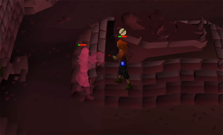 Karil the Tainted boss battle in OSRS