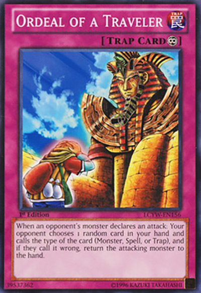 Ordeal of a Traveller Yu-Gi-Oh Card