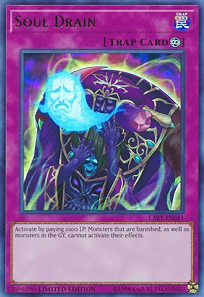 Soul Drain Yu-Gi-Oh Card