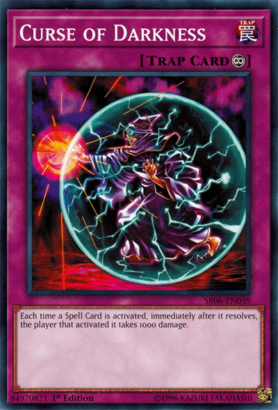 Curse of Darkness YGO Card