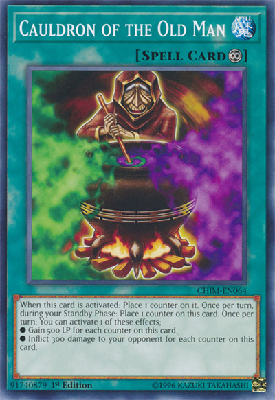 Cauldron of the Old Man YGO Card