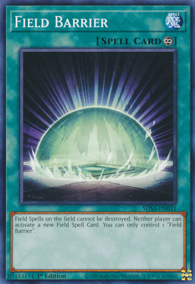 Field Barrier Yu-Gi-Oh Card