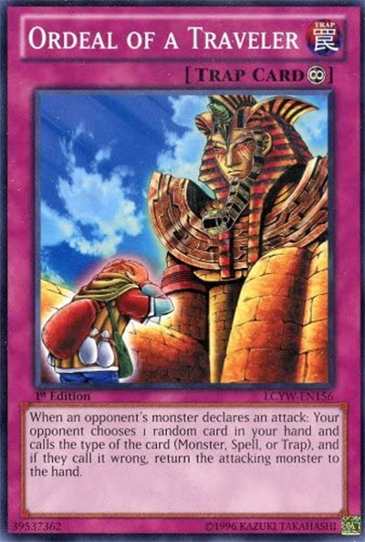 Ordeal of a Traveller Yu-Gi-Oh Card