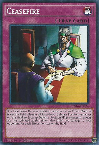 Ceasefire Yu-Gi-Oh Card