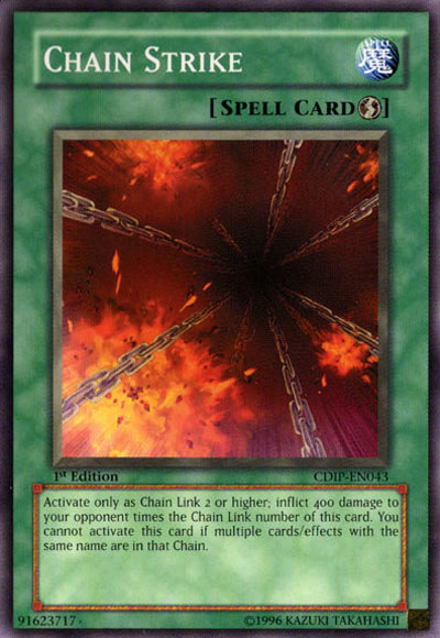 Chain Strike Yu-Gi-Oh Card