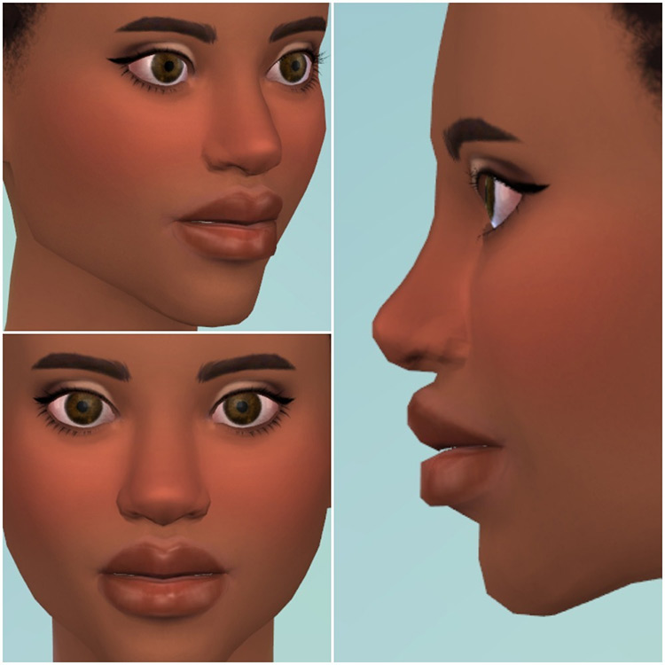 Best Sims 4 Custom Nose CC   Sliders  All Free    FandomSpot - 70