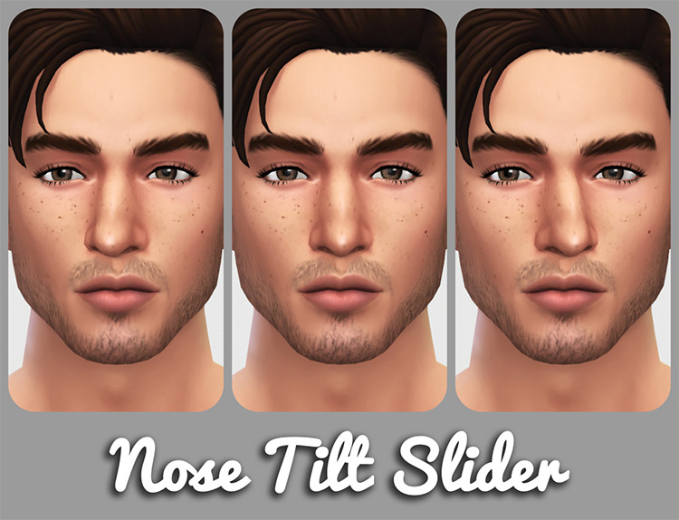 Nose Tip Slider for Sims 4