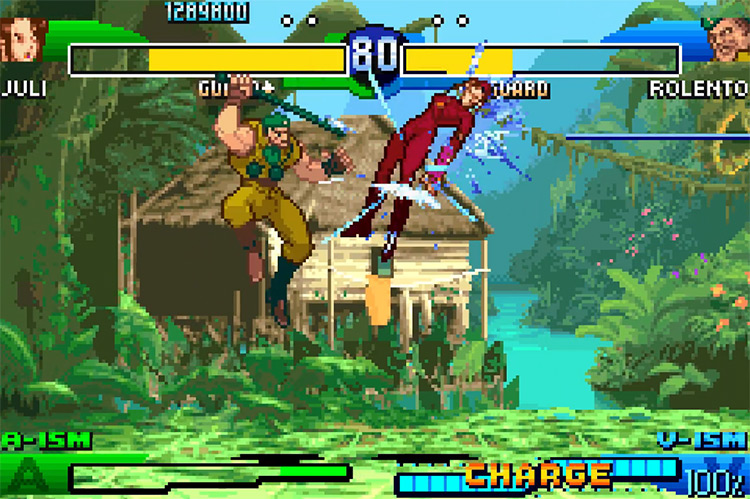 Super Street Fighter Alpha 3 GBA screenshot