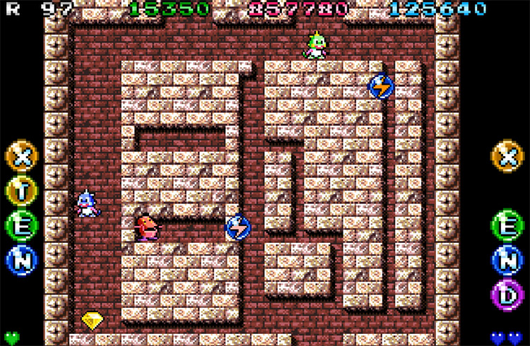 Bubble Bobble: Old & New game screenshot