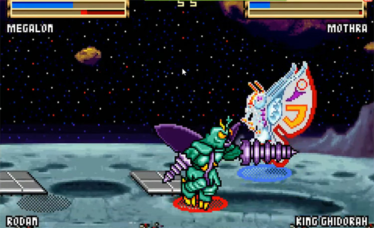 Godzilla: Domination GBA gameplay