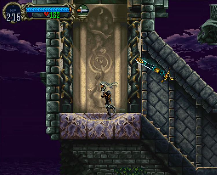 Castlevania: Symphony of the Night PSX gameplay