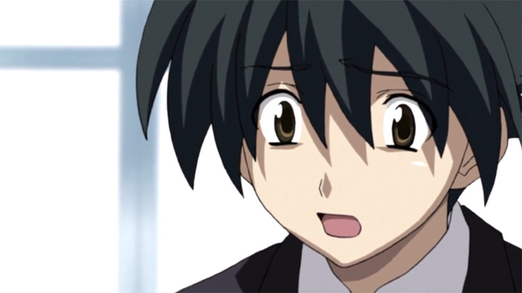 Makoto Itou School Days anime screenshot