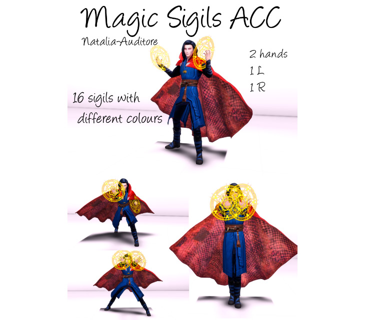 Magic Sigils modset for The Sims 4