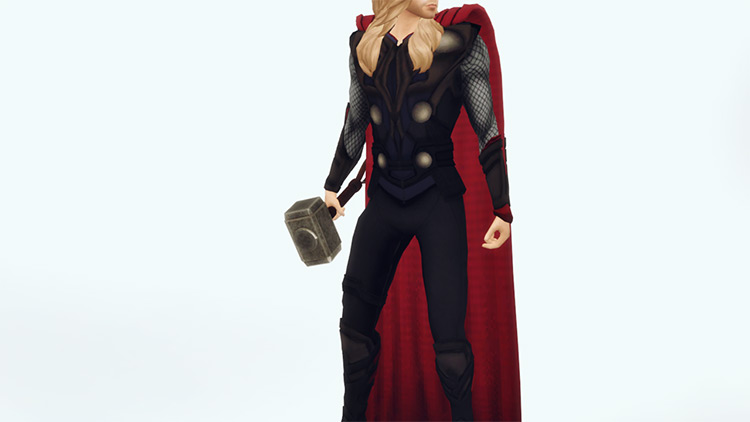 Thor Costume Sims 4 CC