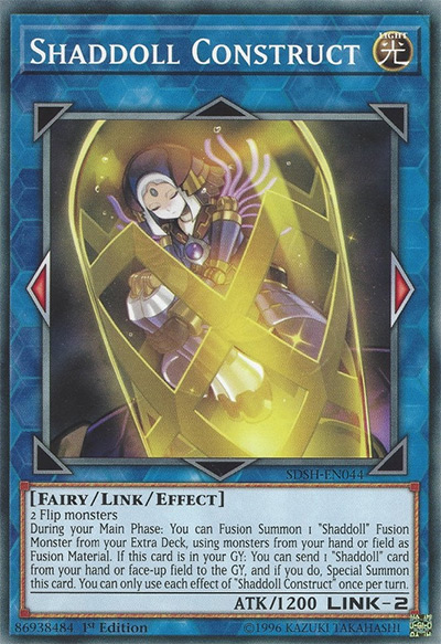 Shaddoll Construct Yu-Gi-Oh Card