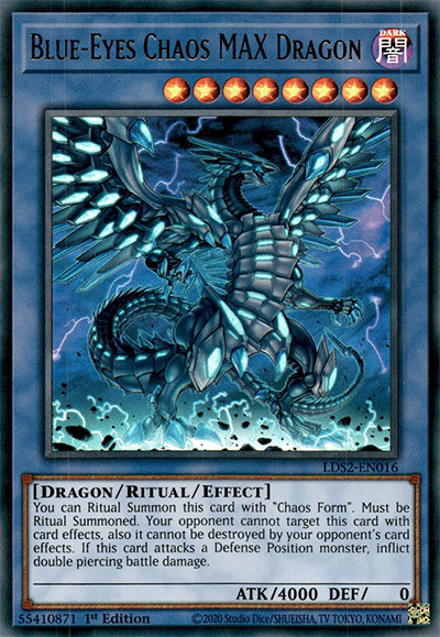 Blue-Eyes Chaos MAX Dragon Yu-Gi-Oh Card