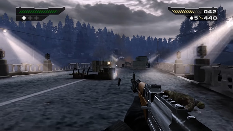 Black PS2 gameplay screenshot