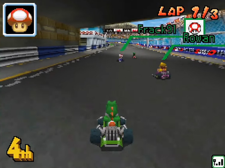 Mario Kart DS game screenshot