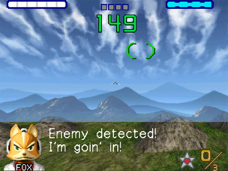 Star Fox Command game screenshot
