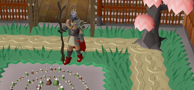 Fairy ring with Slayer Staff in OSRS