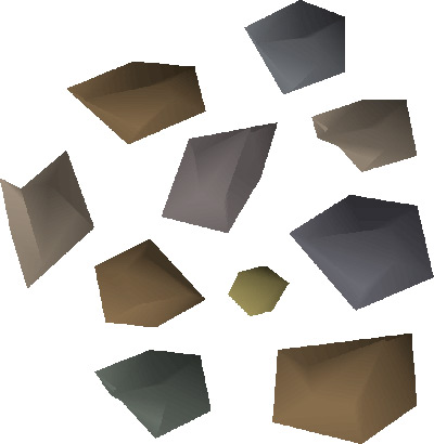 Pay-dirt render from OSRS