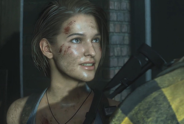 Jill Valentine Resident Evil 3 (2020) screenshot