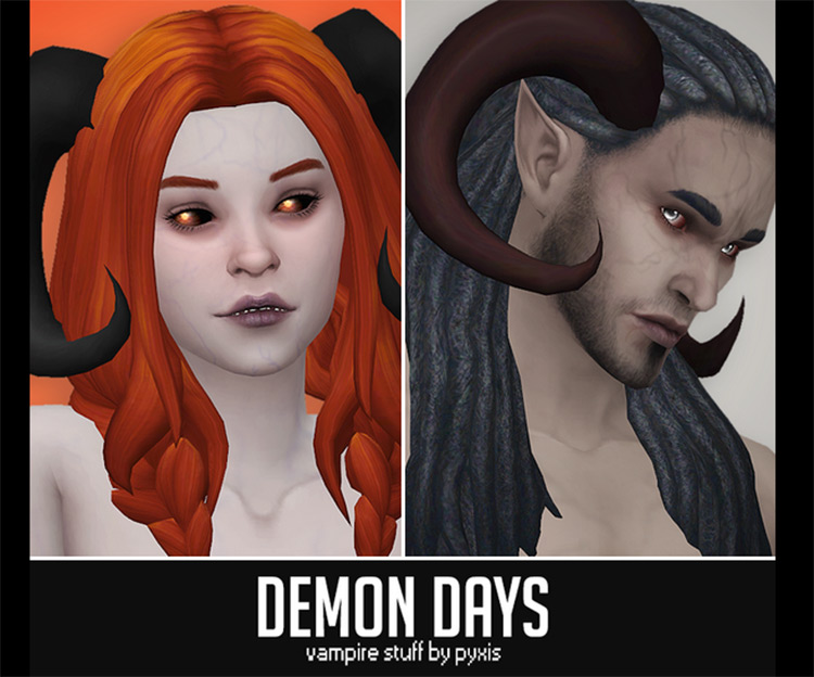 Demon Days – Vampire Stuff by Pyxis TS4 CC