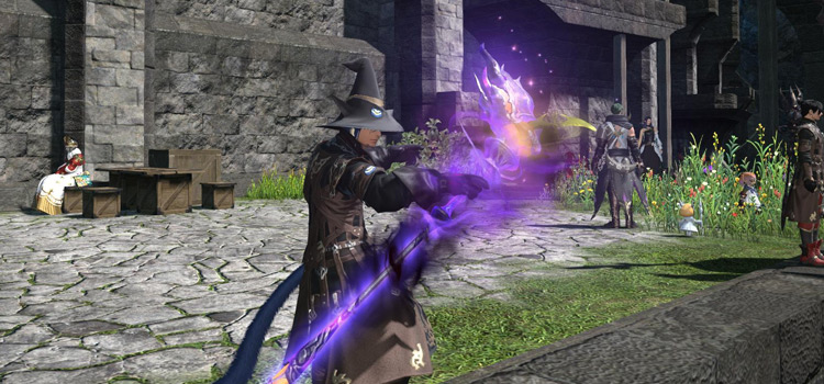 Anima rod weapon in FFXIV HD