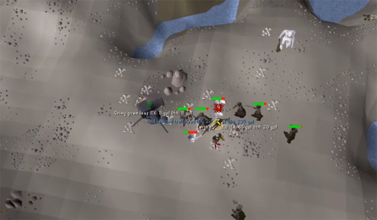 Ice Trolls Training in OSRS