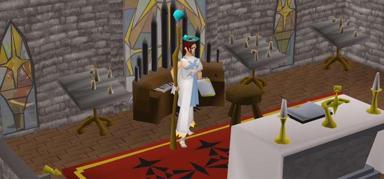 Holy Priest Fashionscape Design in OSRS