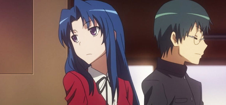 Ami and Ryuuji in the Toradora anime