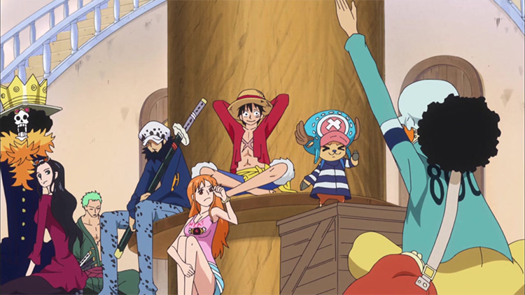 One Piece characters / anime screenshot