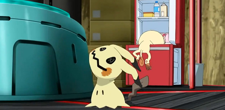 Mimikyu Pokemon anime screenshot