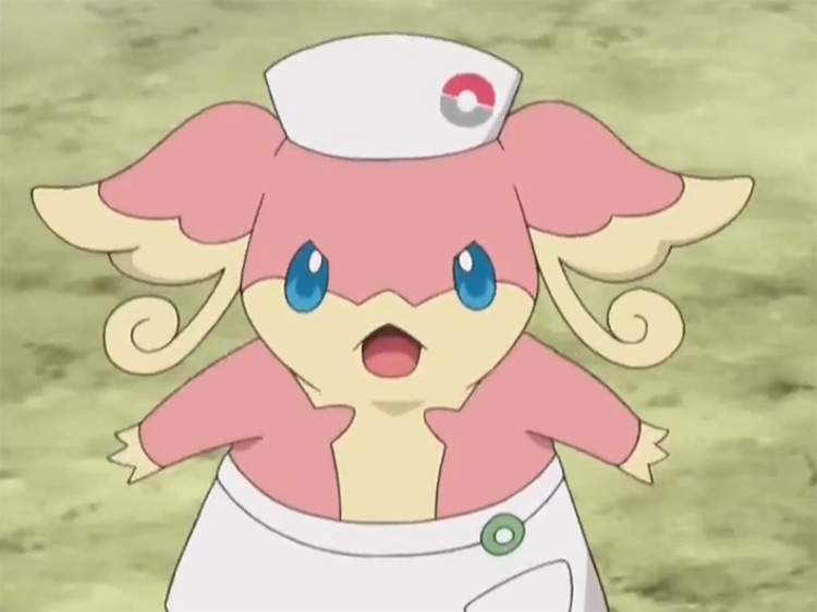 Audino Pokemon anime screenshot