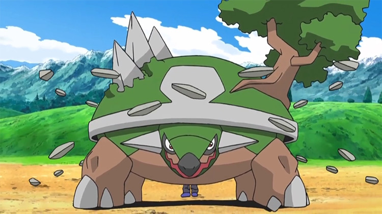 Torterra Pokemon anime screenshot
