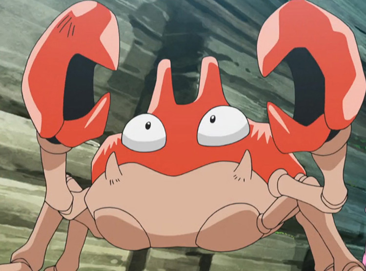 Krabby from Pokemon anime