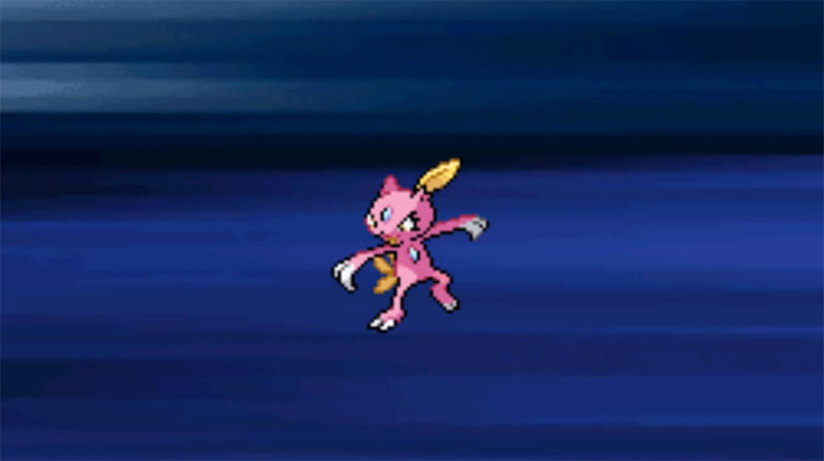 Shiny Sneasel from Pokémon FireRed and LeafGreen