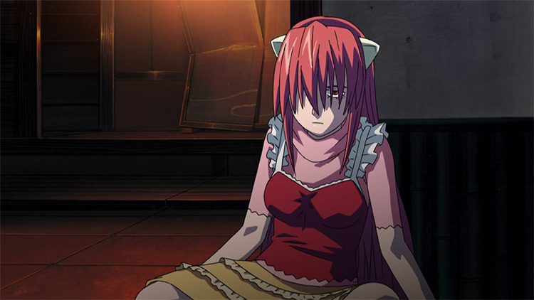 Lucy Elfen Lied anime screenshot