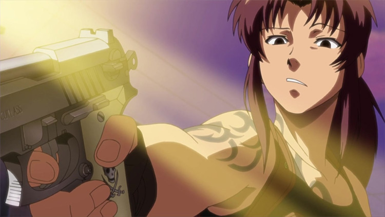 Revy from Black Lagoon anime