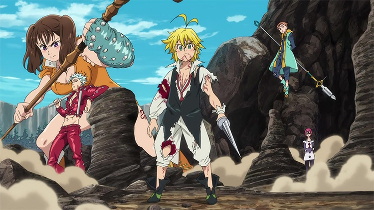 The Seven Deadly Sins anime screenshot