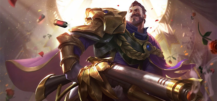 Victorious Graves LoL Splash Art