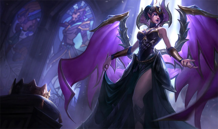 Victorious Morgana Skin Splash Image from League of Legends